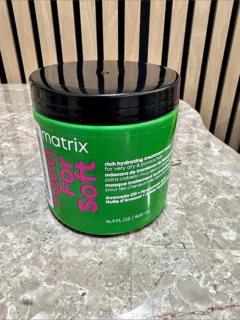 Matrix Food For Soft Rich Hydrating Treatment Mask Hair Mask 16.9 fl oz NEW!